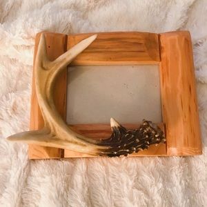 River’s Edge Deer Antler Photo Frame